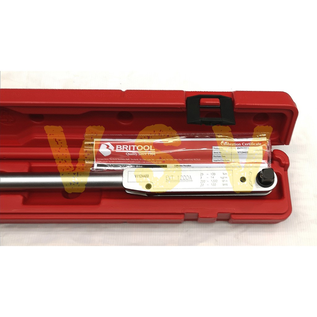 Kunci moment BRITOOL EVT1200A 25-135Nm kunci moment britool torque wrench britool