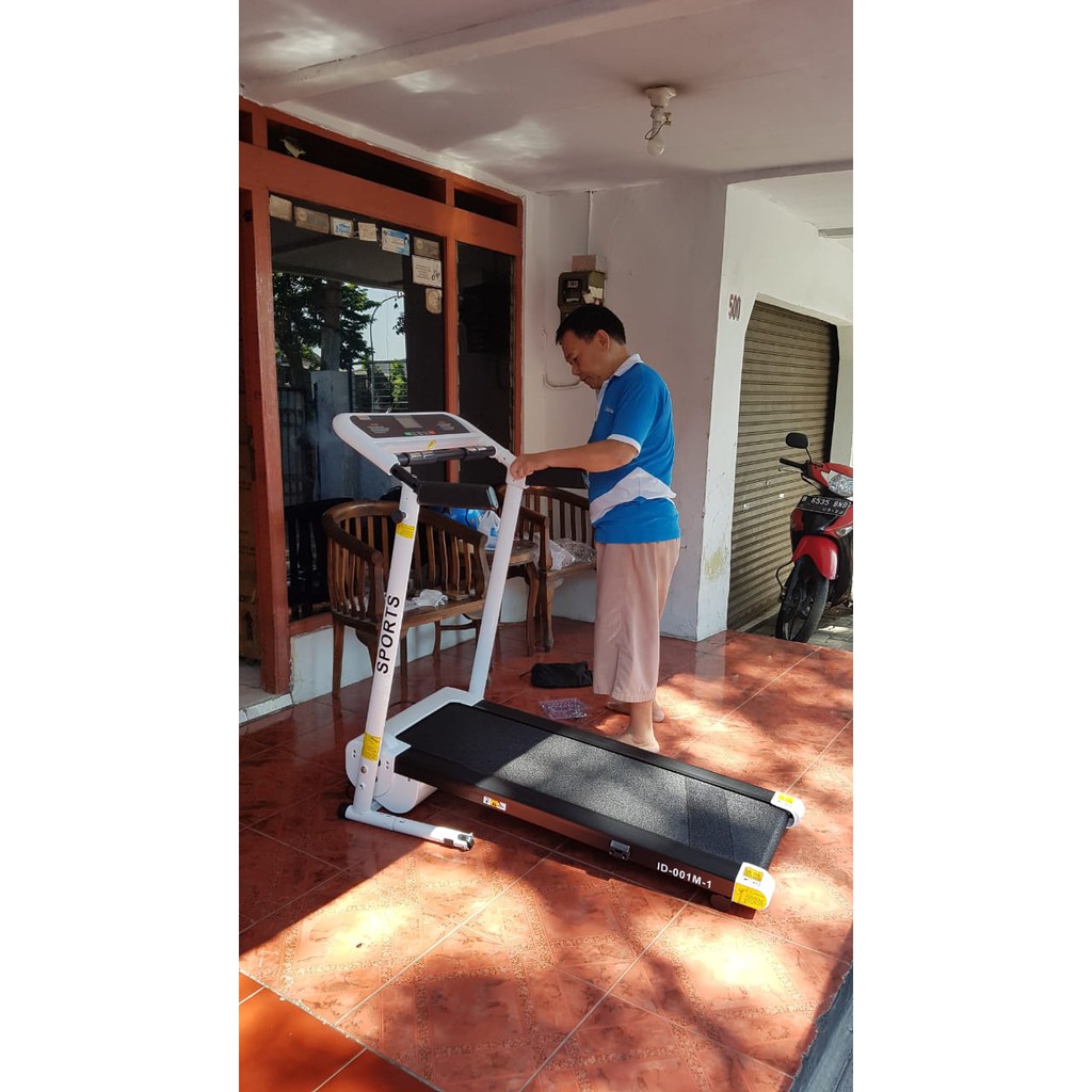Treadmill Elektrik Idachi 3Jtaan Murah ID 001-M Bisa COD Bergaransi Jabodetabek Jogja Klaten DLL