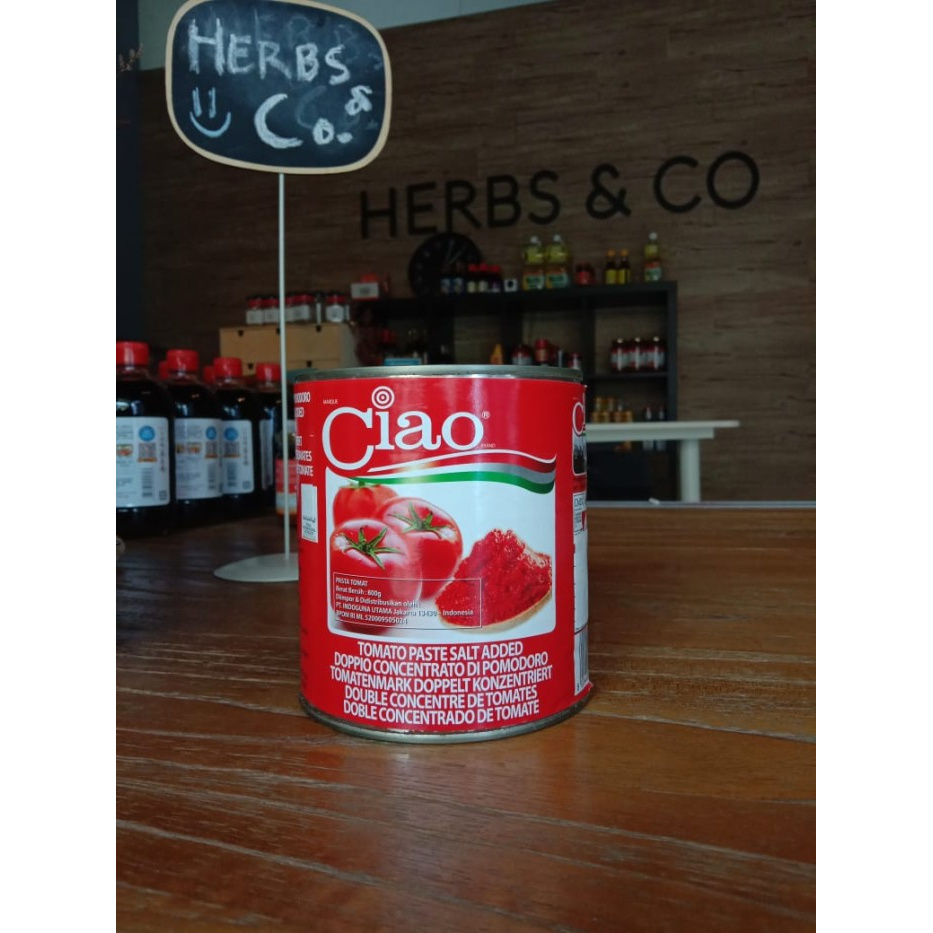 

Ready- Ciao Tomato Paste 28/30 800Gr ( Pasta Tomat)