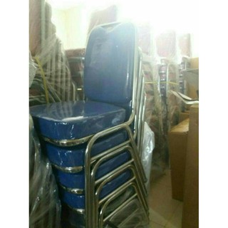 FURNITURE STORE kursi  susun kursi  tumpuk besi  stainless 