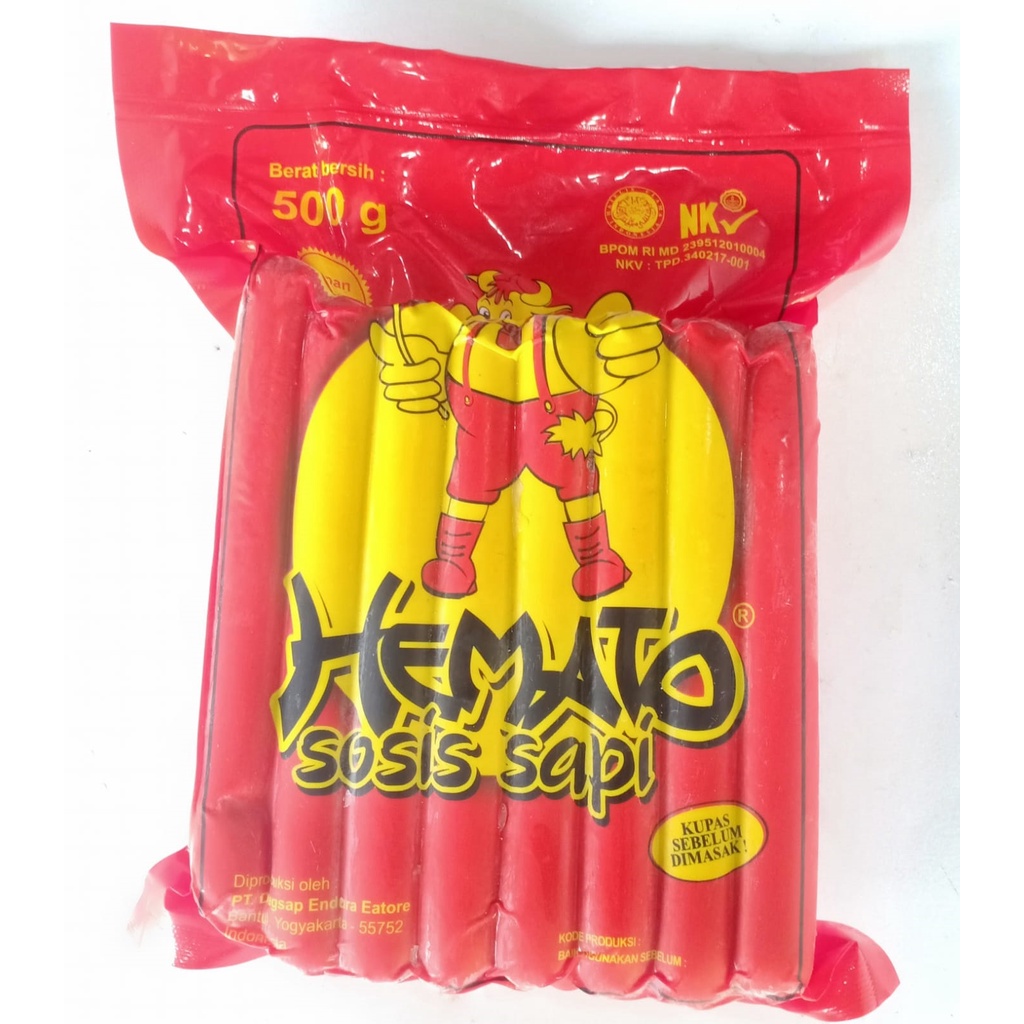 

Sosis Sapi [Hemato] 500gr