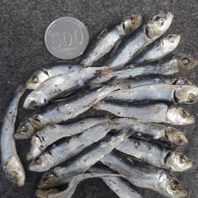 

Sarden kukus super, ga asin sama sekali dan kering!jual per 5 ons harga 40 k