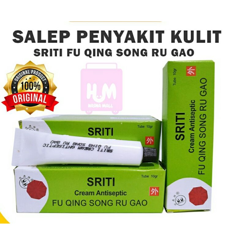 Hasna Mall - Salep Sriti Original 10 gr/Salep Kulit Antiseptic Ampuh dan Legedaris