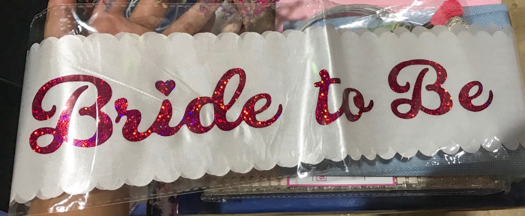 Selempang Bride To Be Sash Bridal Shower Sash Bride To Be Murah