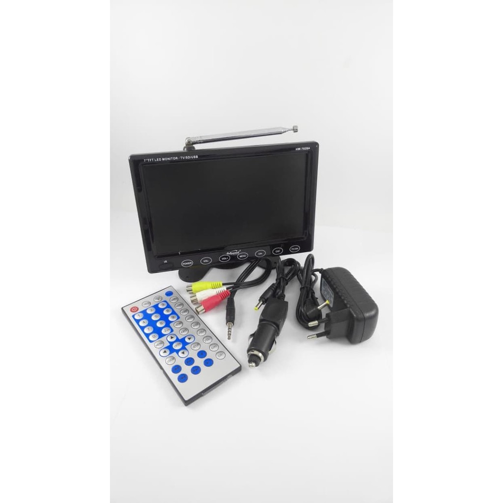 TV MOBIL 7 INCH ON DASH MONITOR HW 798A...Real TFT