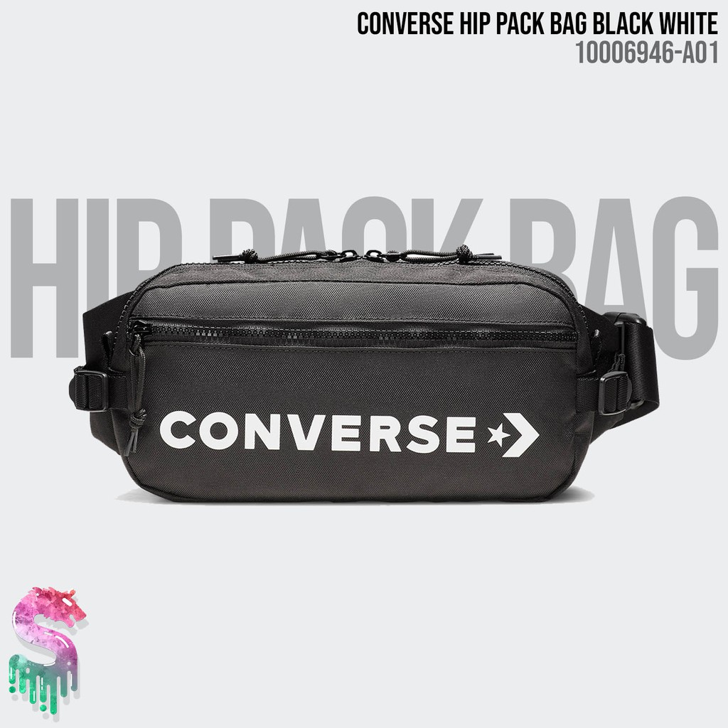 CONVERSE HIP PACK WAIST BAG ORIGINAL - TAS PINGGANG BAHU PRIA WANITA UNISEX ASLI