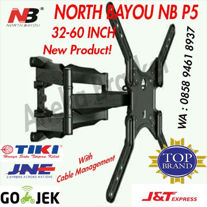 Promo BRACKET NORTH BAYOU NB NB P5/NBP5 32-60 INCI PROMO  Murah Banget