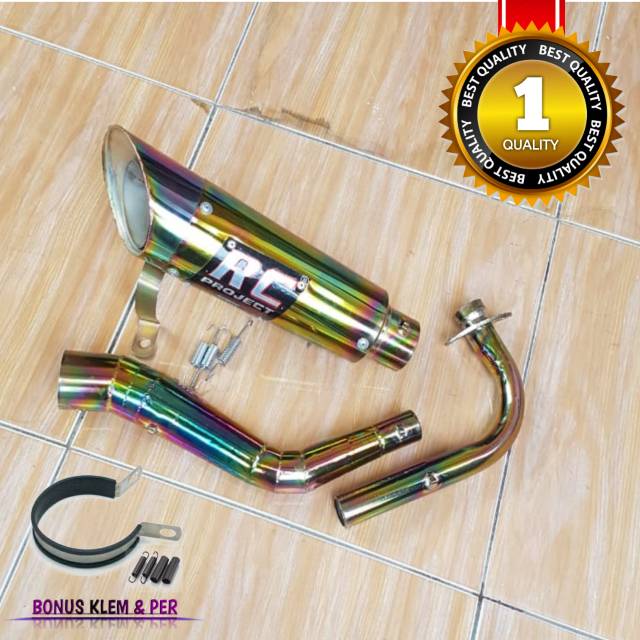 KNALPOT BEAT OLD/BEAT NEW SC PROJECT RAINBOW FULLSET