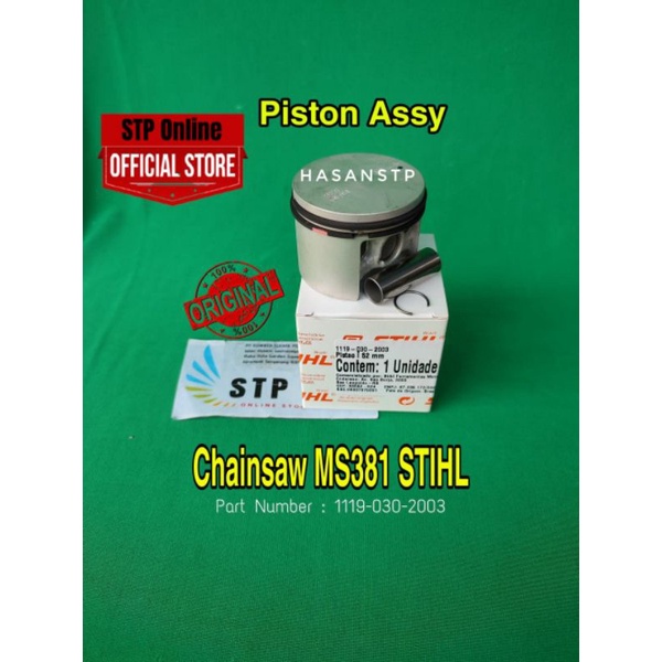piston assy piston set chainsaw ms 381 Stihl