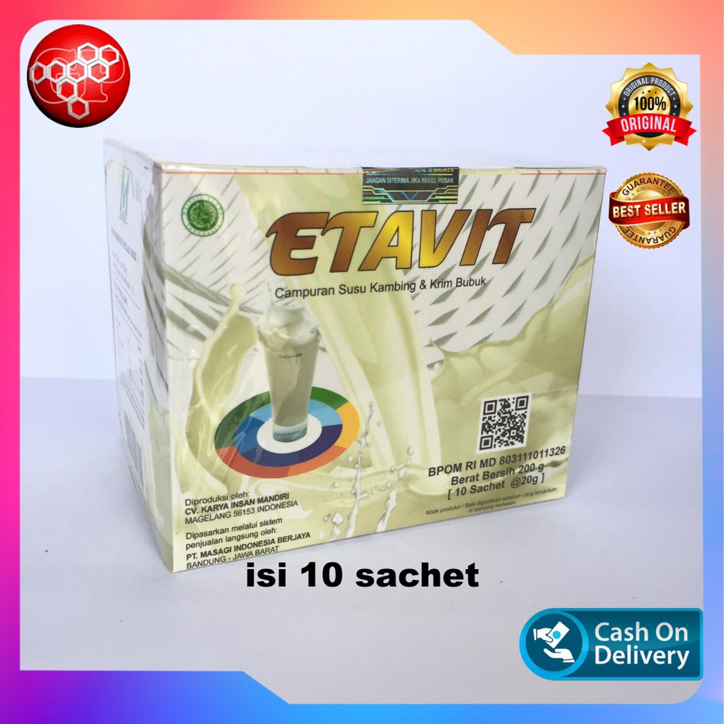 

SUSU ETAVIT KAMBING ETAWA ISI 10 SACHET