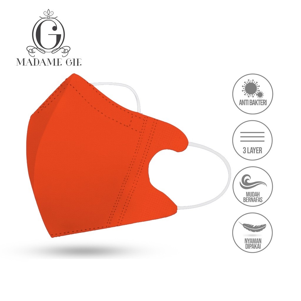 DOMMO - D6064 Masker Madame Gie Protect You Duckbill Face Mask – Masker 1 pc