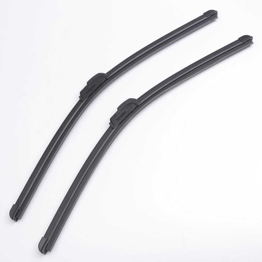 Taffware Wiper Blade Kaca Mobil Frameless U Shape Hook - FLY-078-Hitam-20 Inch