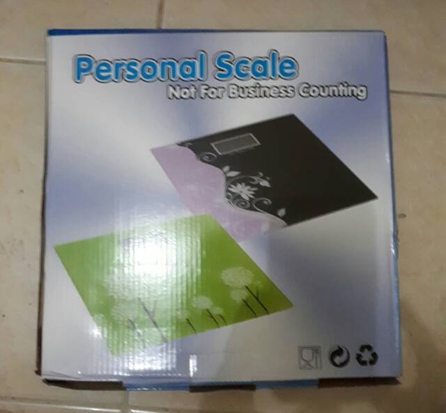 [PROMO] Timbangan Badan Digital Warna  Max 180 Kg Ukuran 29cm x 29 cm - Personal Scale