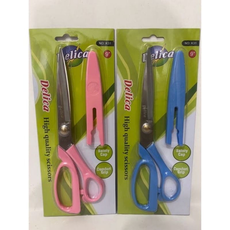 

GUNTING KAIN MERK DELICA UKURAN 9" SUPER TAJAM, HARGA EKONOMIS,