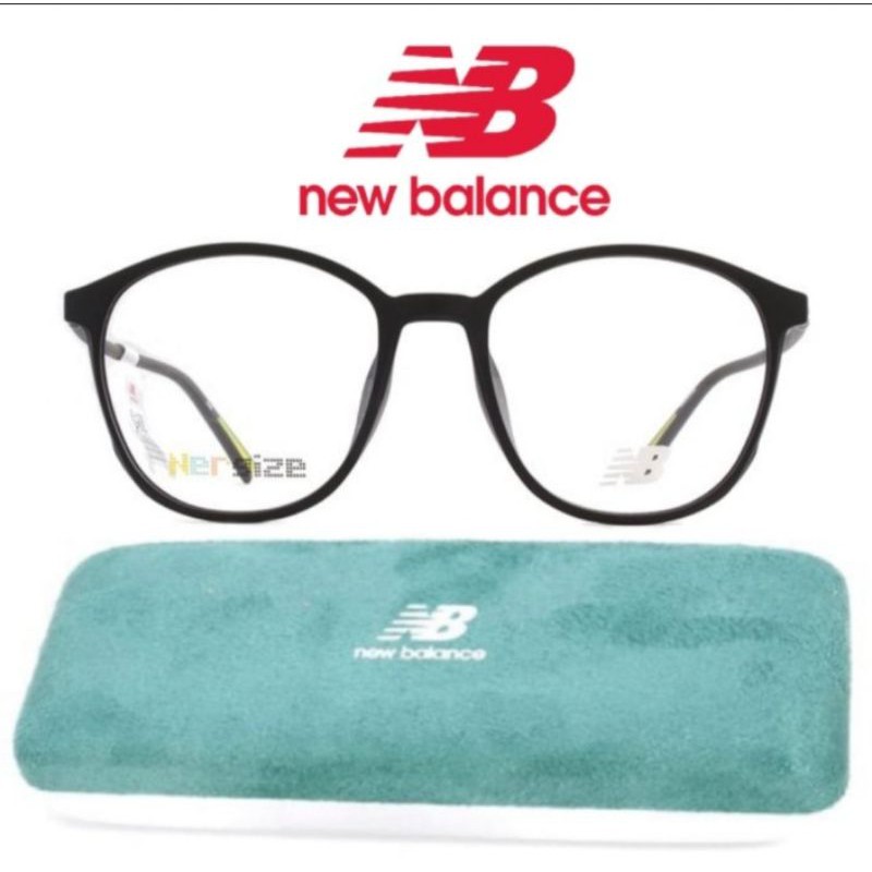 Kacamata Frame Pria Wanita Original New Balance NB09104-C01 Nergize Stylis - Black