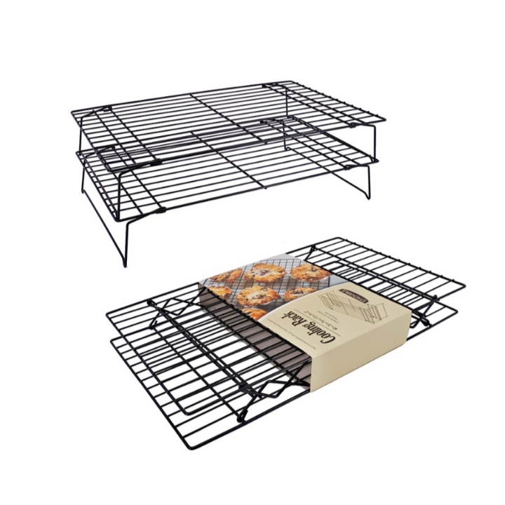 cooling rack 3 susun cooling rack peniris makanan rack peniris kue rak serbaguna cooling rack peniris kue rak pendingin kuemakanan