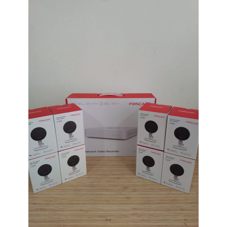 Paket 8 Unit IP Camera Foscam Indoor Full HD