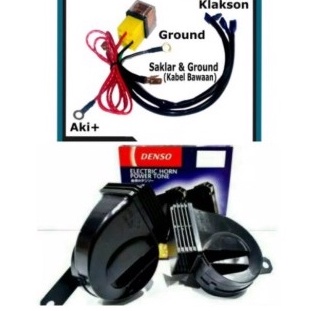 KLAKSON DENSO WATERPROOF/KLAKSON KEONG DENSO WATERPROOF KLAKSON MOTOR MOBIL UNIVERSAL