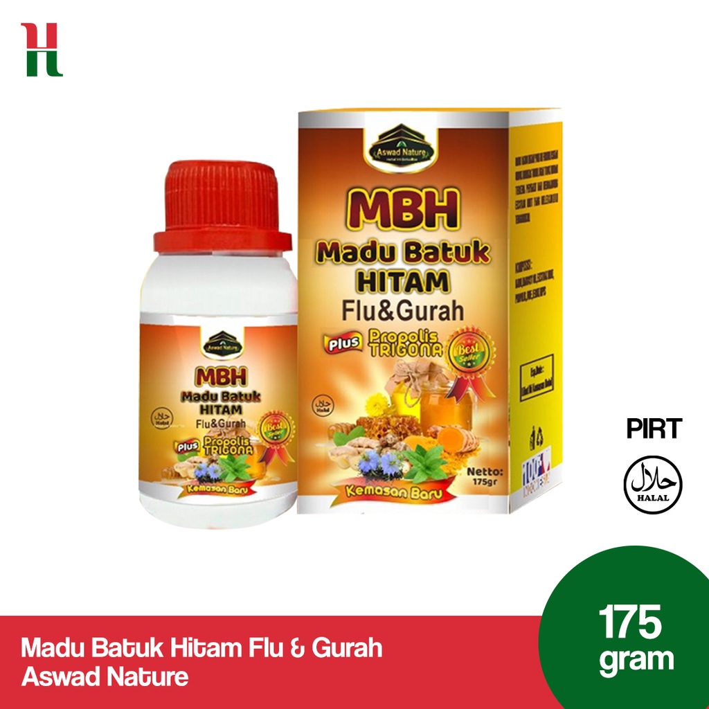 MBH Madu Batuk Hitam Aswad Nature Flu dan Gurah plus Propolis