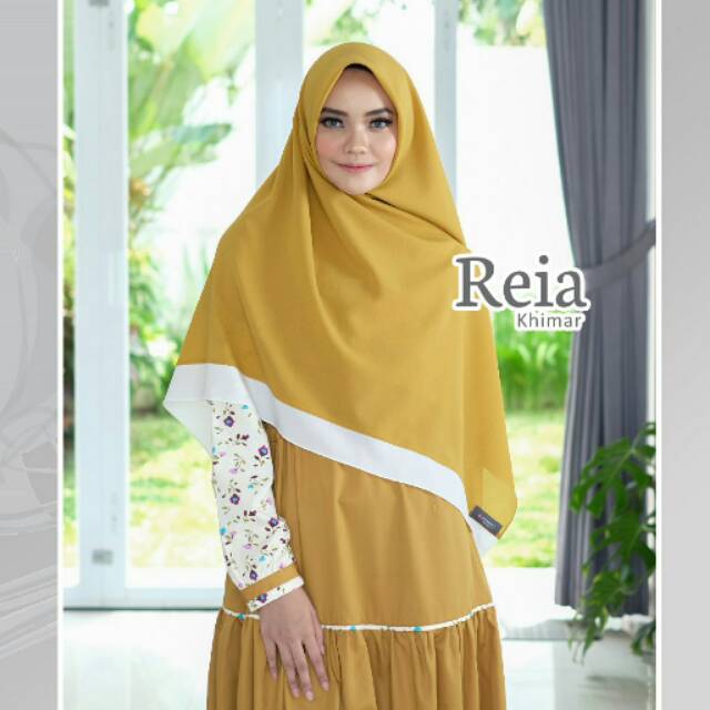 REIA khimar,segiempat instan