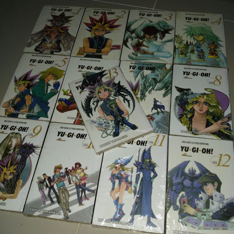 Komik set - Yu Gi Oh premium Vol.01-13 SEGEL