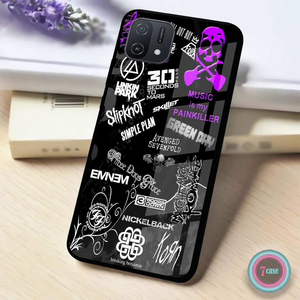Case Kilau Oppo A16e A16k | Casing Hp Glossy | Pelindung Hp | Motif Aesthetic