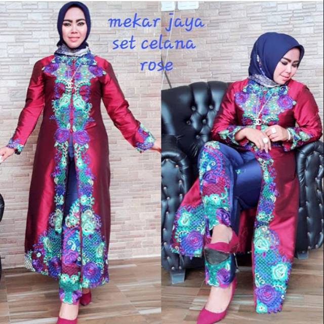 Set Kebaya Rose Series Original Mekar Jaya
