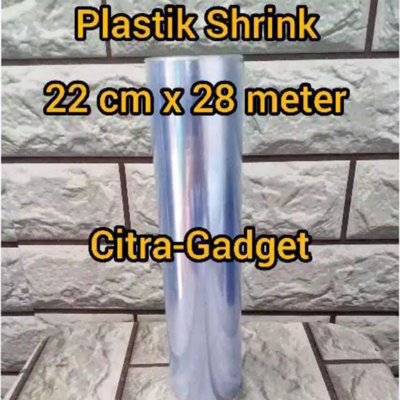 Plastik Segel Plastik Shrink 22cm x 28meter