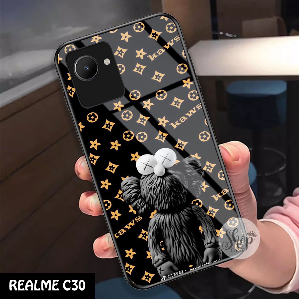 Softcase Glass Realme C30 NEW - Case Realme C30 - Case Lucu - case Realme C30 - kesing Realme C30 - 
