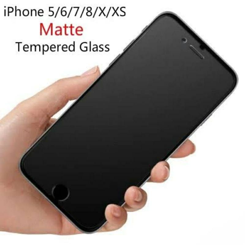 TEMPERED GLASS MATTE ANTIMINYAK ANTIGORES INFINIX HOT 9 INFINIX HOT 8