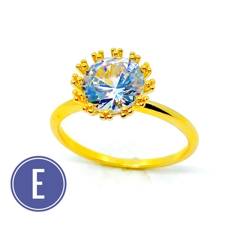 cincin wanita //cincin permata//cincin //perhiasan lapis emas