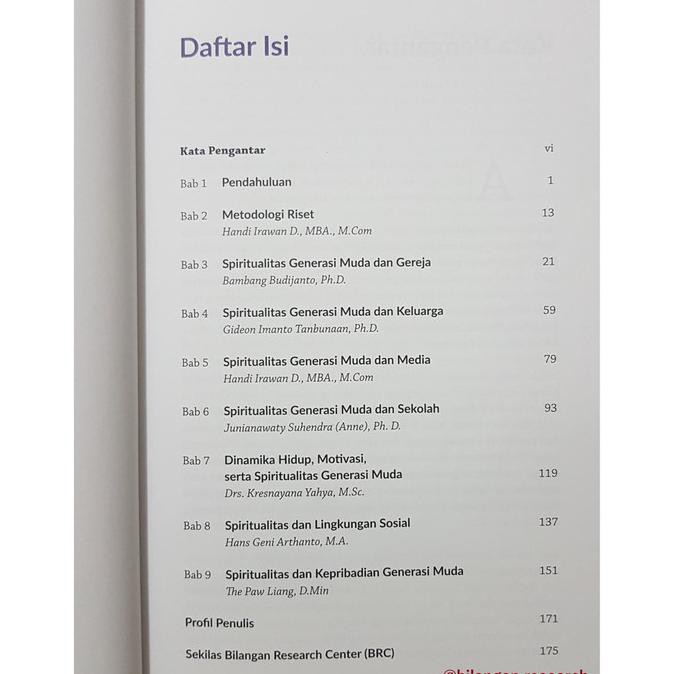 Buku "Dinamika Spiritualitas Generasi Muda Kristen Indonesia"