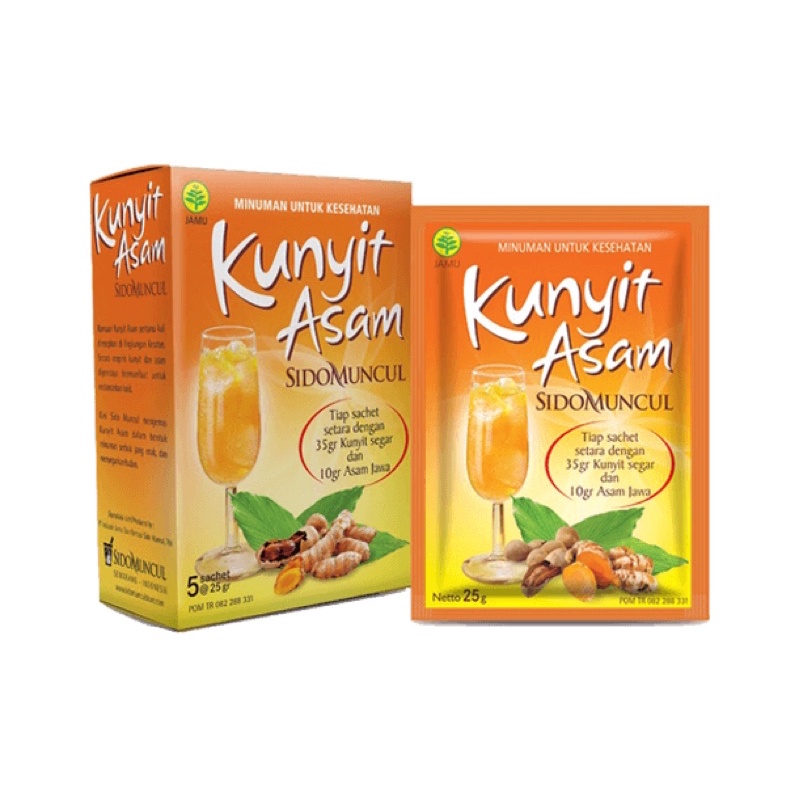 

Sidomuncul Kunyit Asam/Sido Muncul Kunyit Asam 25gr