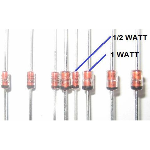 Dioda Zener 1W 39V 1N4754A In4754A 1N4754A In4754 Do-41 Audiopa83 Segera Beli