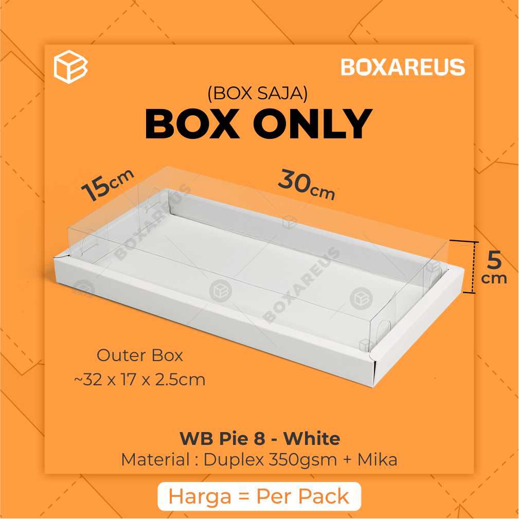 Dus Mika Packaging Sekat 8 Kotak Kue Box Tart Pie Choux | WB Pie 8