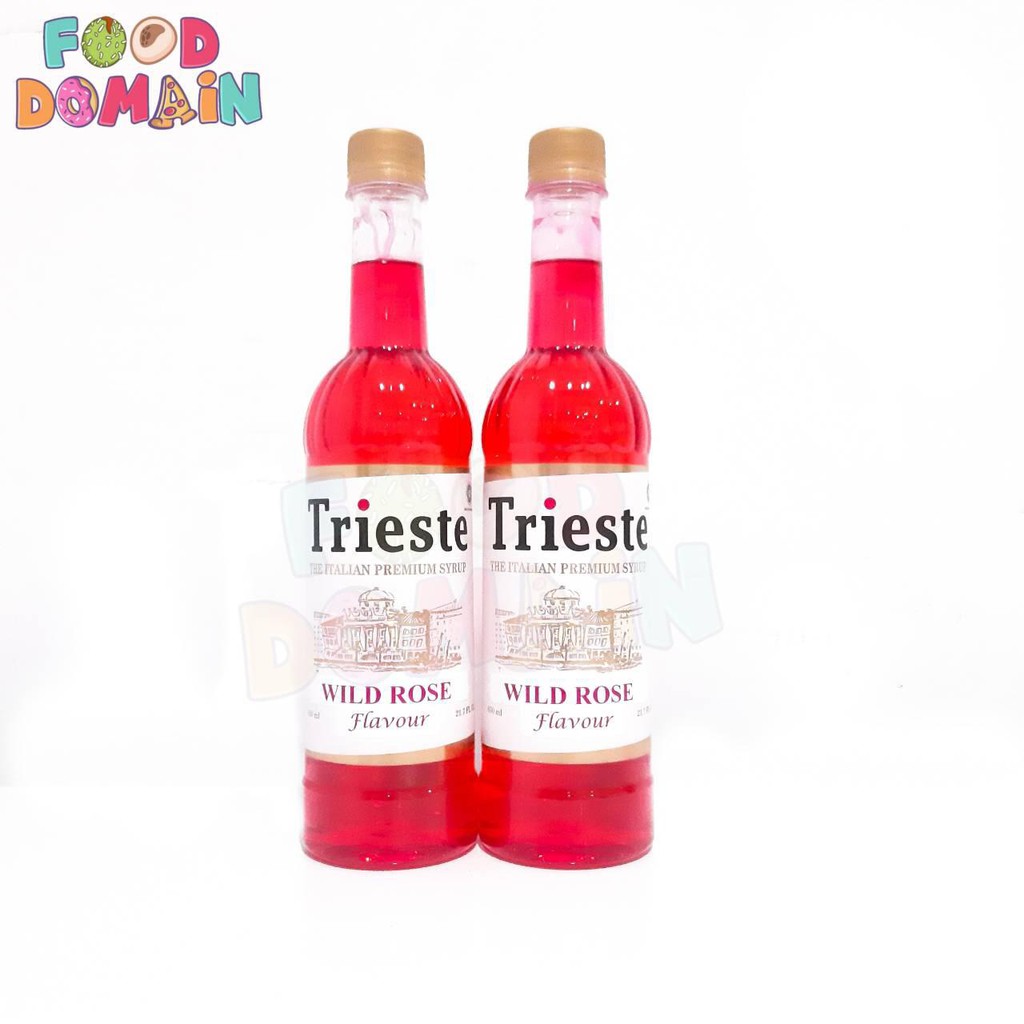 

Trieste Syrup Wild Rose - Sirup Rasa Mawar - 650ml