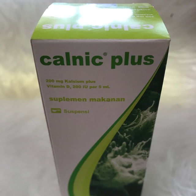 Calnic Plus Suspensi 100 ml (VITAMIN KALSIUM ANAK)