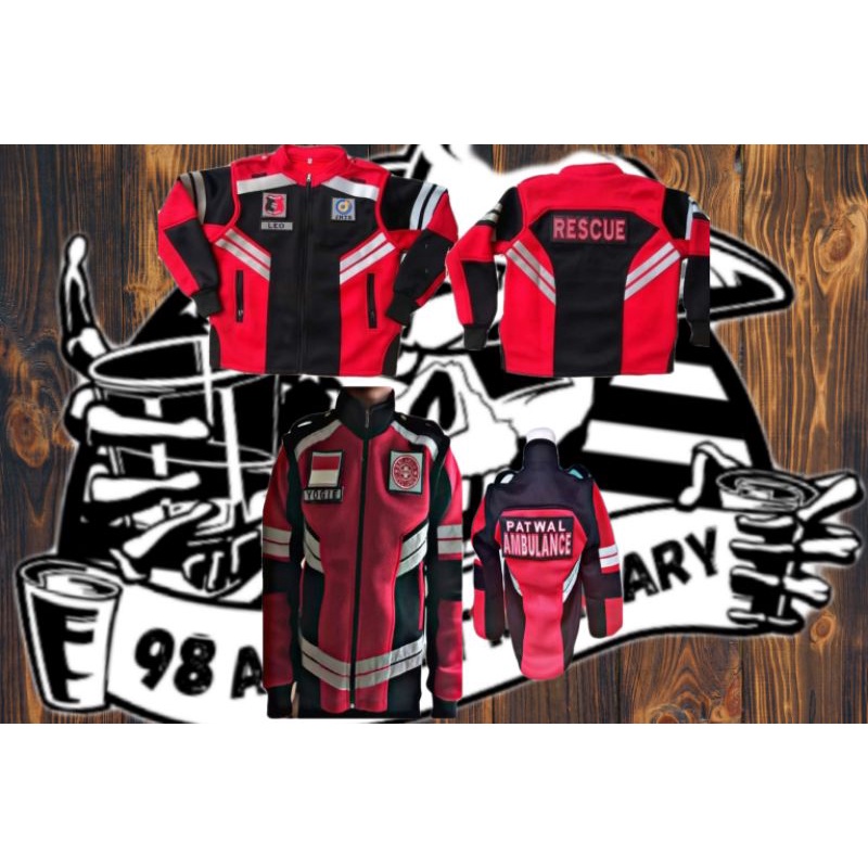 ROMKET (ROMPI JAKET) RESCUE,PATWAL AMBULANCE