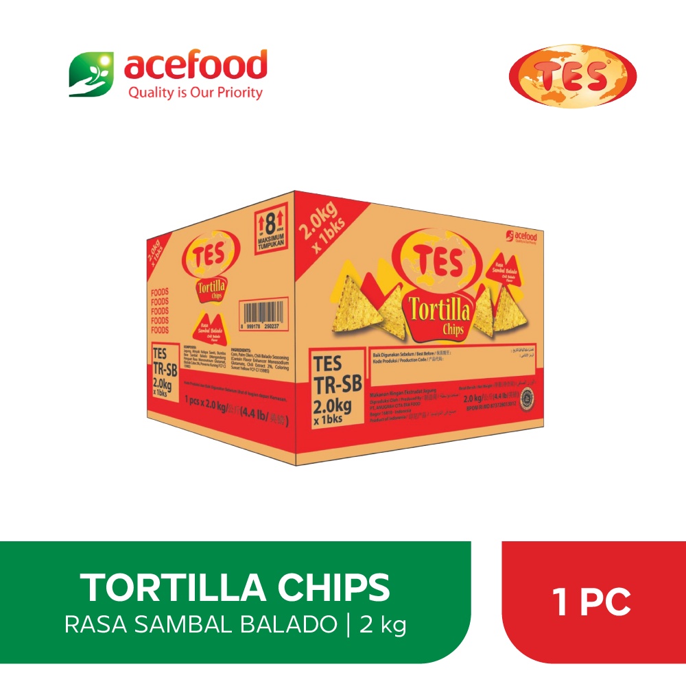 TES TORTILLA 2.0 kg SAMBAL BALADO