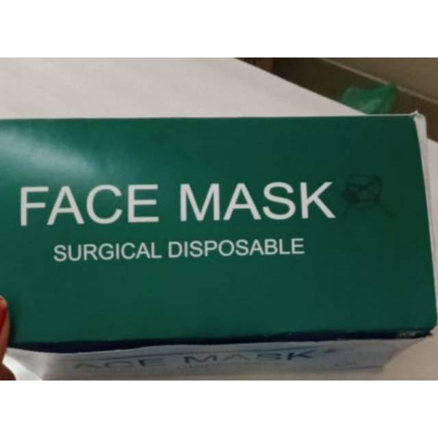 Masker face mask surgical
