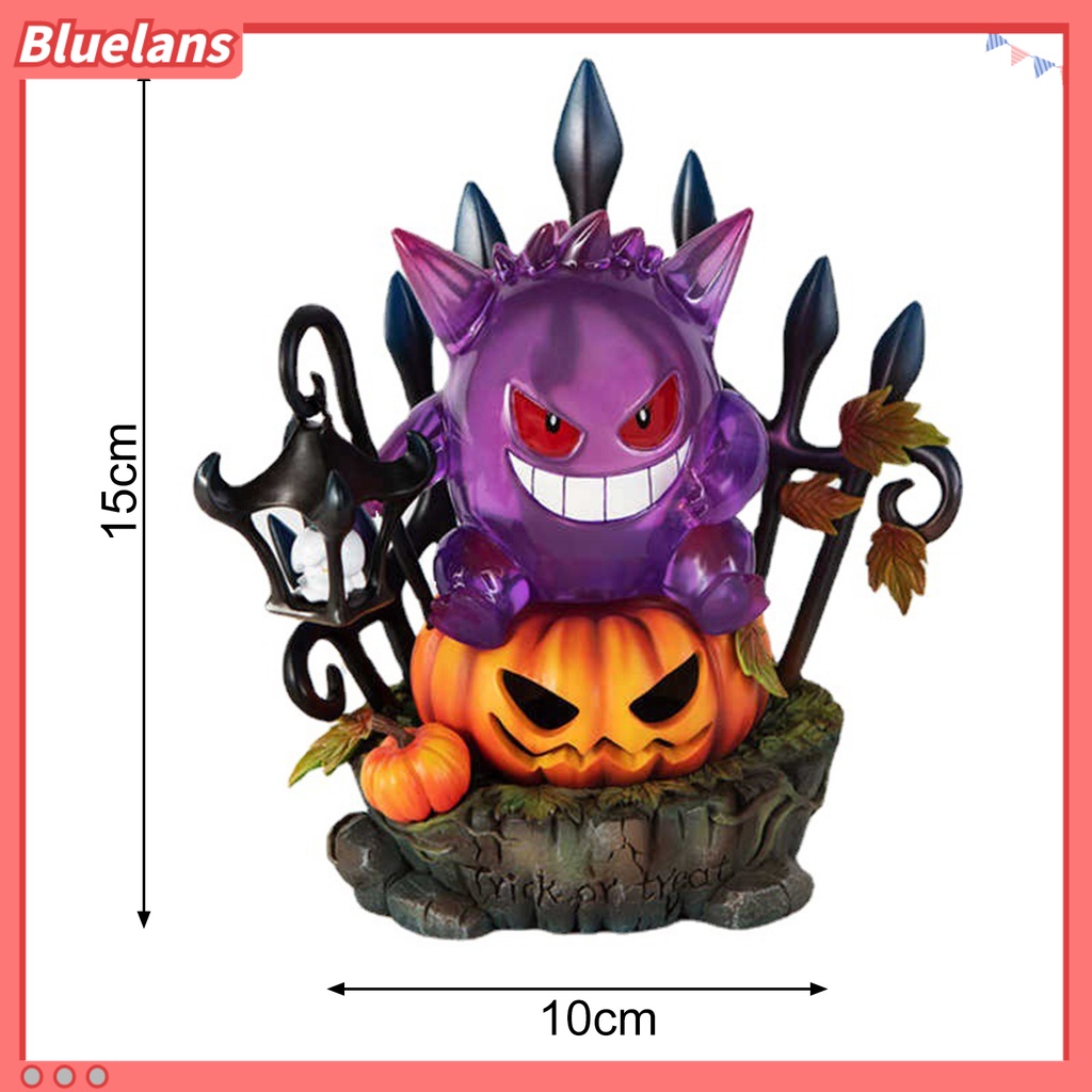 Lampu Bentuk Kartun Labu Halloween Bahan Resin Untuk Ruang Duduk