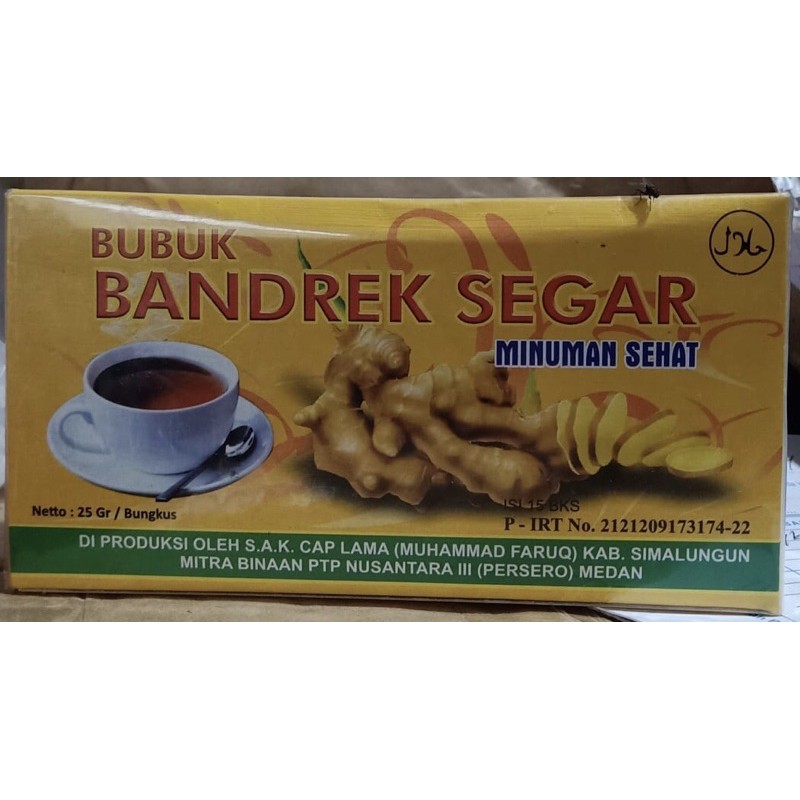 

Bubuk Bandrek Segar Medan