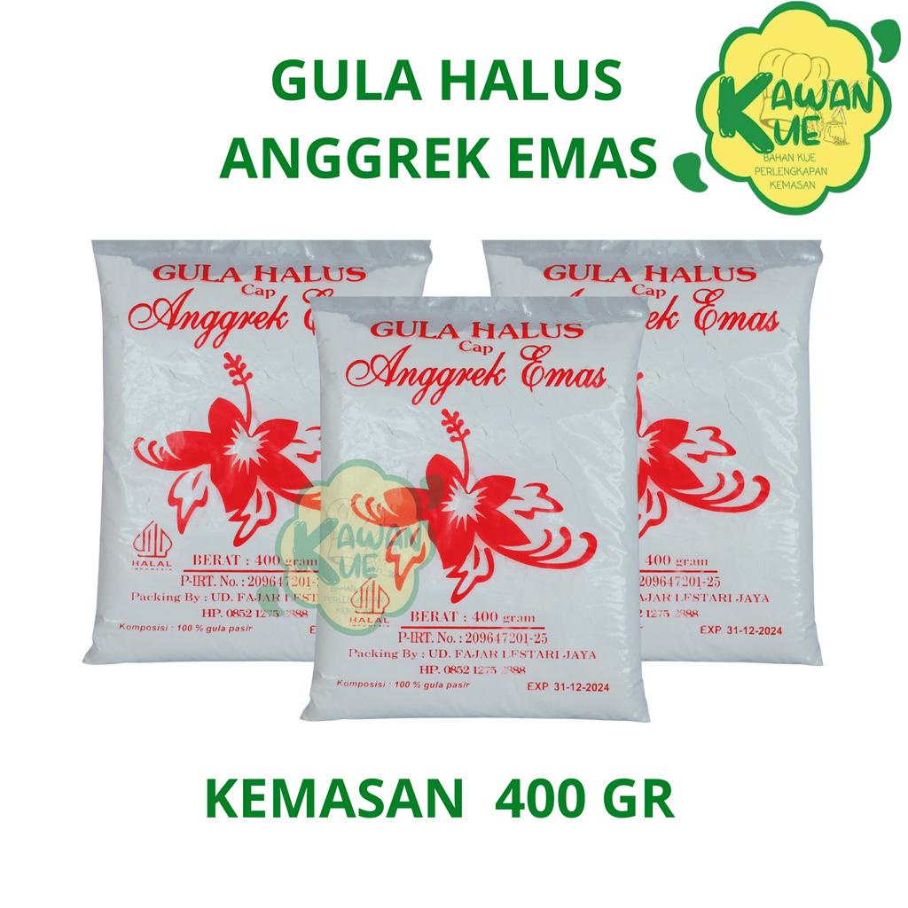 

GULA HALUS ANGGREK EMAS Kemasan 400 gr