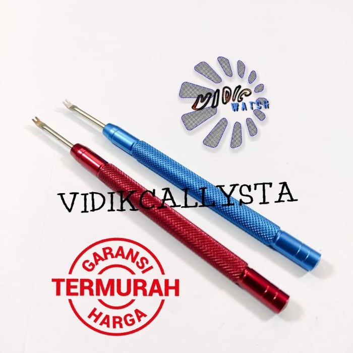 Alat stick pencopot Jarum jam tangan Alat servis jam tangan 2 PCS