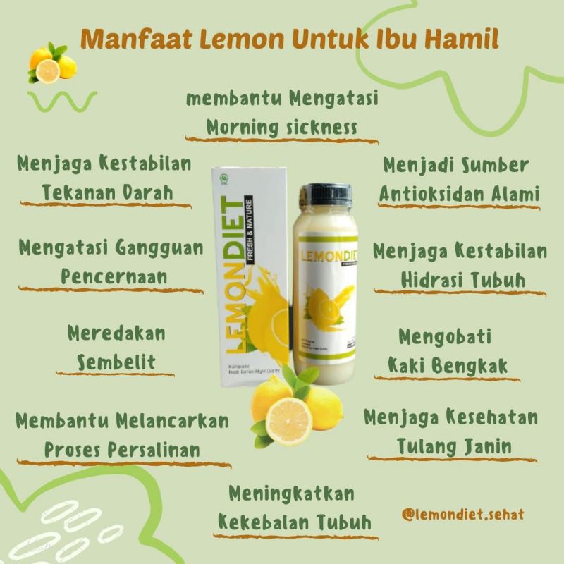 

Lemon Diet/Sari Lemon asli/100% Perasan Lemon Murni