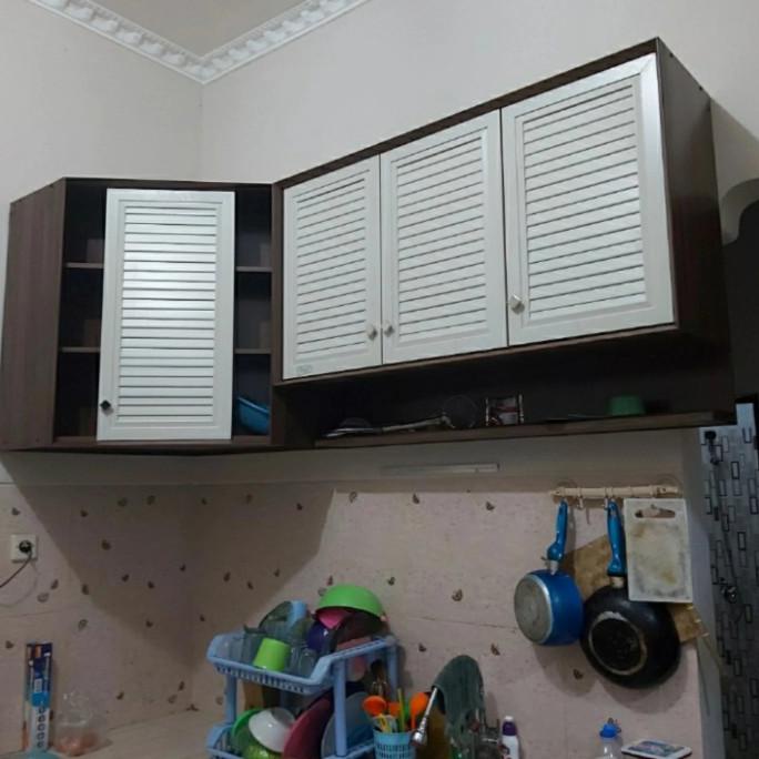 Kitchen Set Atas L 4 Pintu / Lemari Gantung Dapur 106 Junikaasristore7