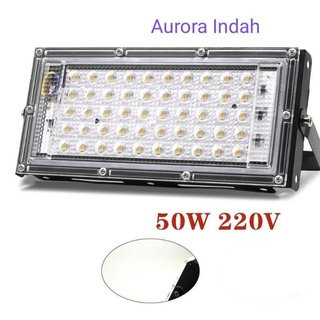 Lampu Sorot Flood Light 220V 50W Cool White Super Terang Lampu LED Murah