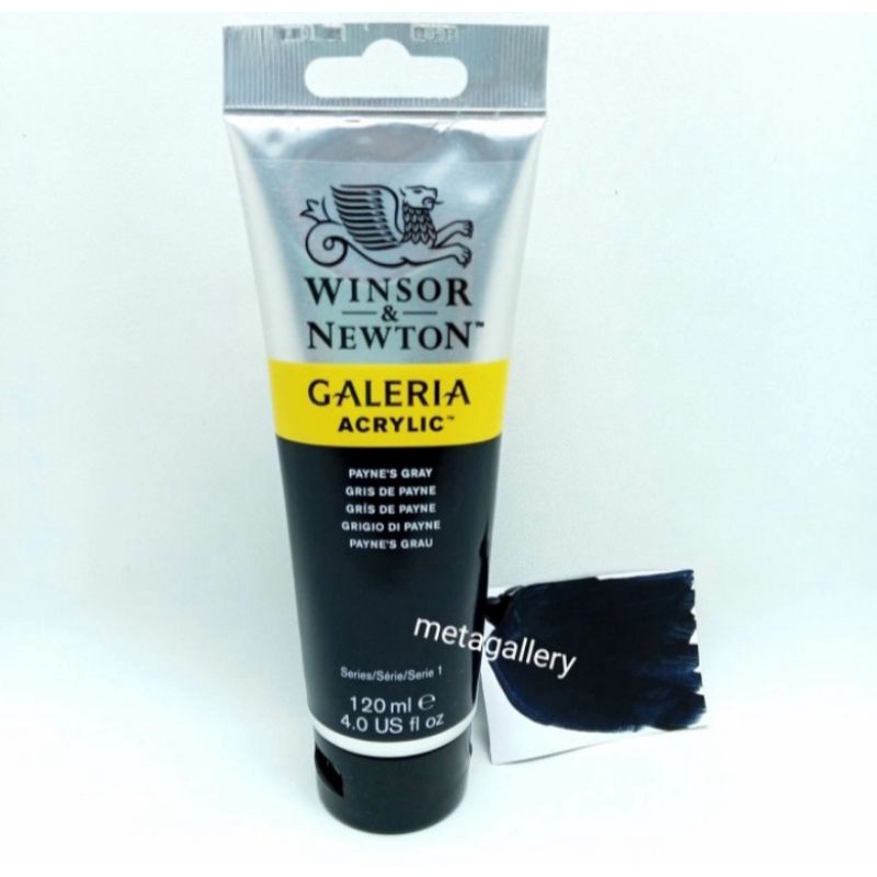 

CAT AKRILIK GALERIA ACRYLIC COLOUR 120 ML PAYNES GRAY WINSOR & NEWTON