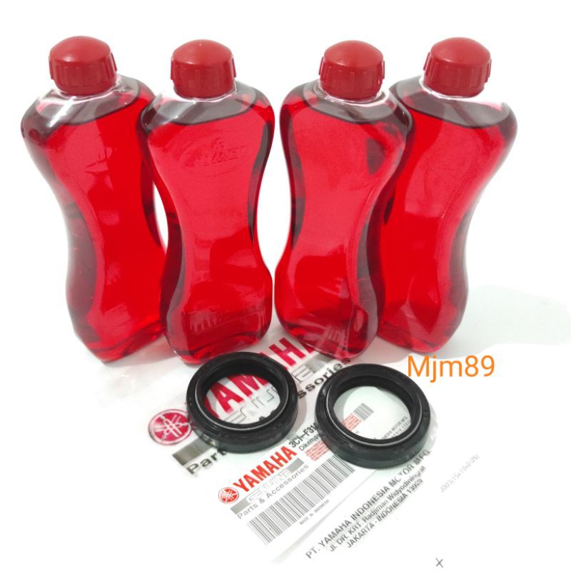 Seal Shock Depan + Oli Shock ( 2 KOTAK ) Yamaha Vixion Scorpio Vixion New R15