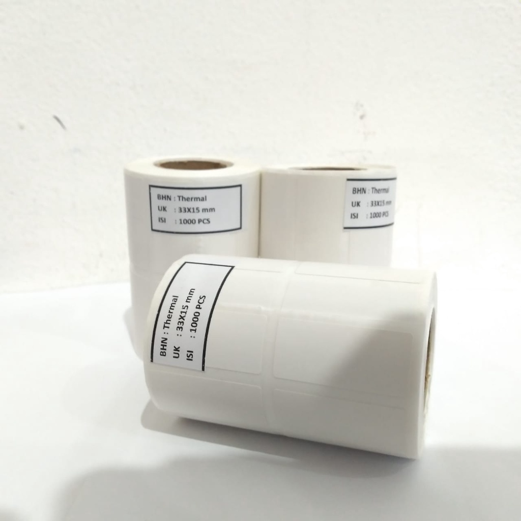 

PRINTER LABEL STIKER THERMAL BARCODE HARGA 33X15 UNTUK C168 XP428 XP42